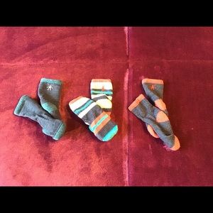 Set of 3 Smartwool Baby Socks